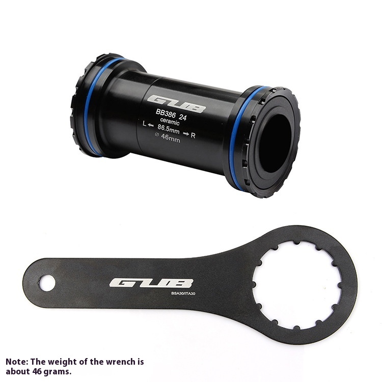 GUB BB386 EVO Bicycle Press-Fit Locking Ceramic Bottom Bracket 24mm 22mm