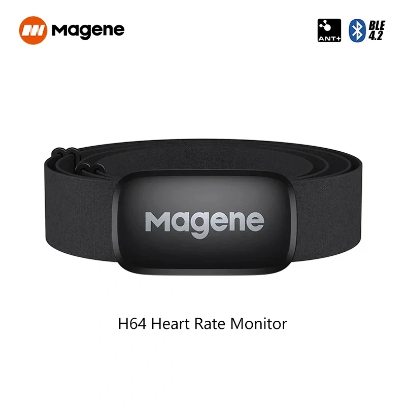 Magene S3+ Bicycle Speed/Cadence Sensor and H64 Heart Rate Monitor ANT+Bluetooth Wireless Speedometer Bike Sensor
