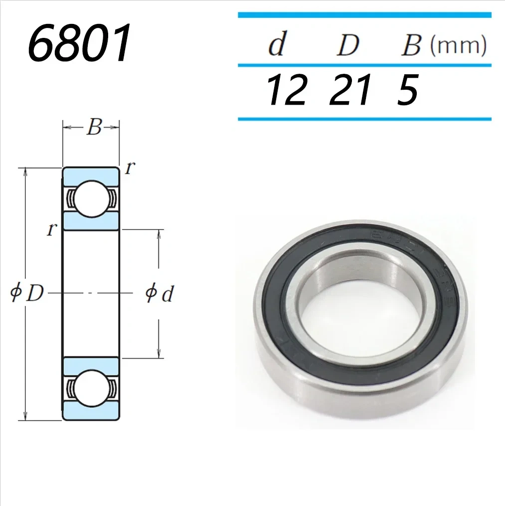 NBK bike hub bearing repair freehub 699 6000 6800 6801 6802 6803 6900 6902 6903 15267 2RS RS ABEC-5 quando novatec ARC bearing
