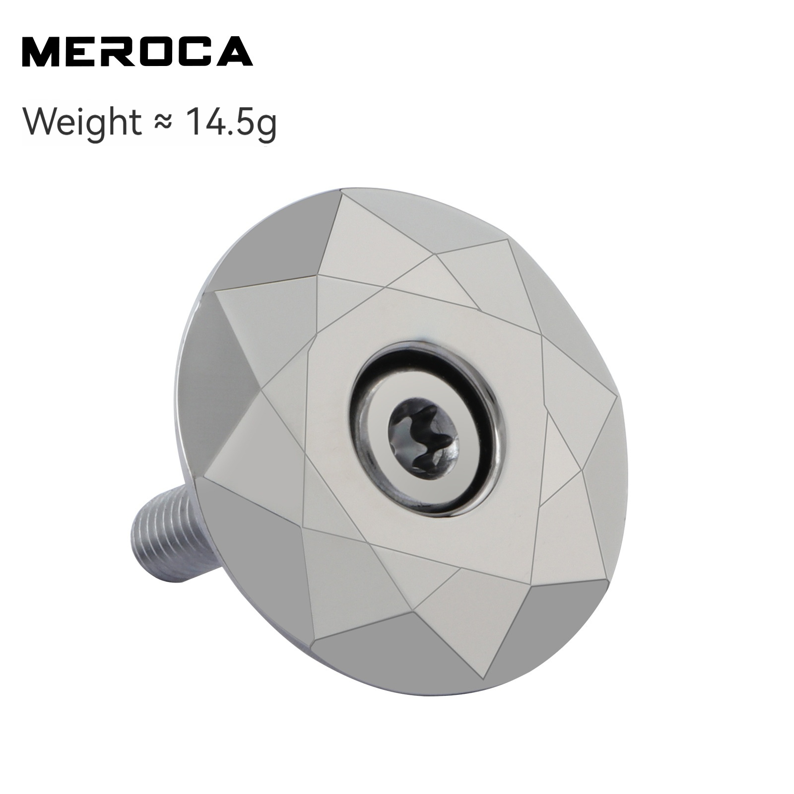 Meroca Bicycle Headset Top Cover MTB Road Bike Aluminum Alloy Aeadset Bicycle Accessories