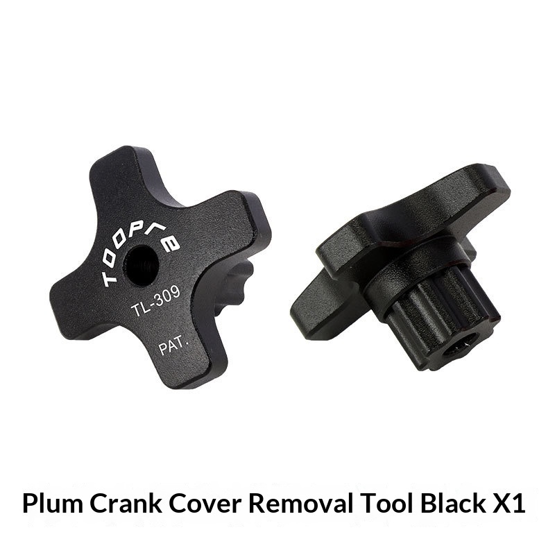 TOOPRE TL-309 Plum Crank Cover Removal and Installation Tool, Aluminum Alloy Bicycle Crank Cap Tool for MTB and Road Bike
