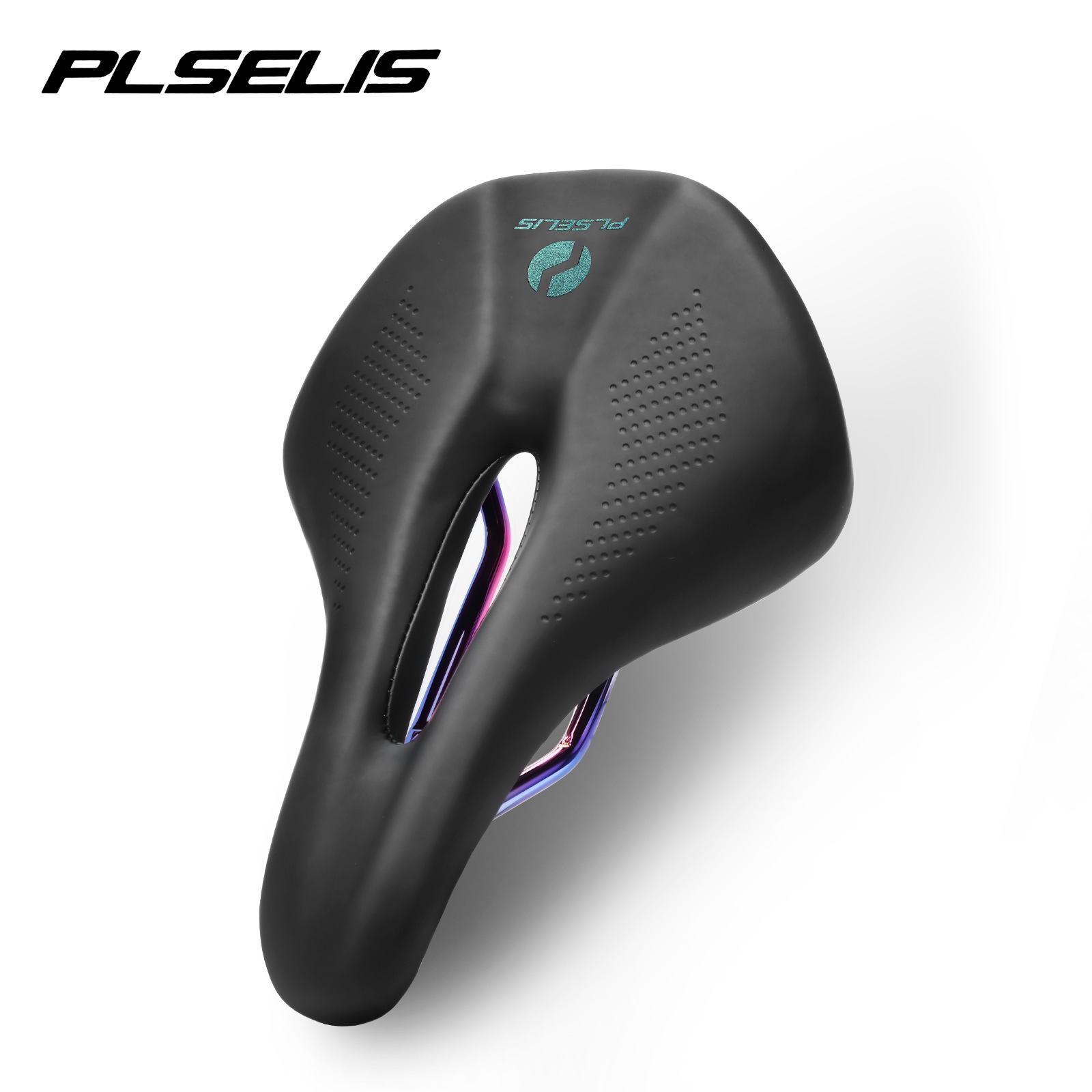 PLSELIS Bicycle Saddle Hollow Comfort Seat for MTB Road Bike Folding Bike Memory Foam Cushion Waterproof Cover