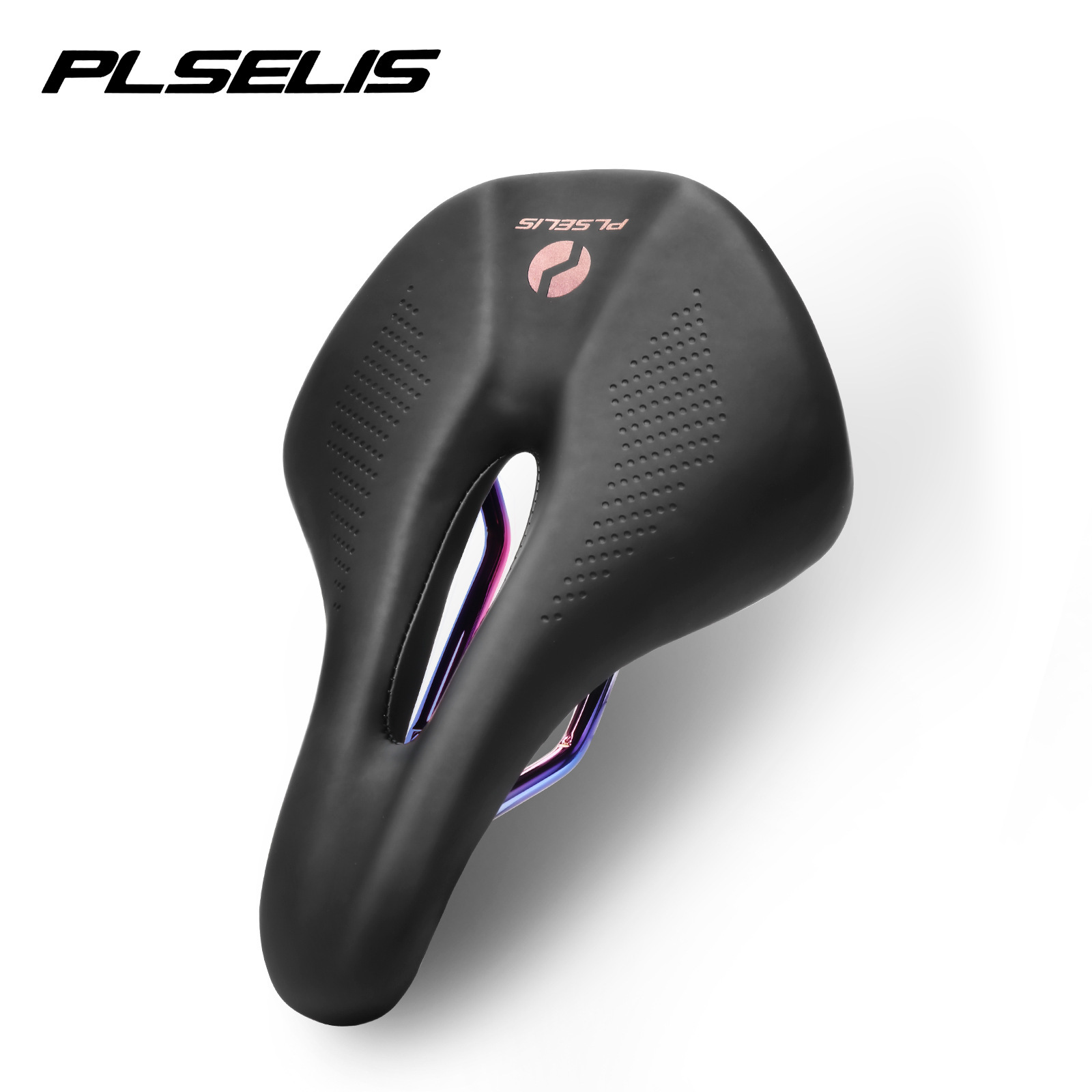PLSELIS Bicycle Saddle Hollow Comfort Seat for MTB Road Bike Folding Bike Memory Foam Cushion Waterproof Cover