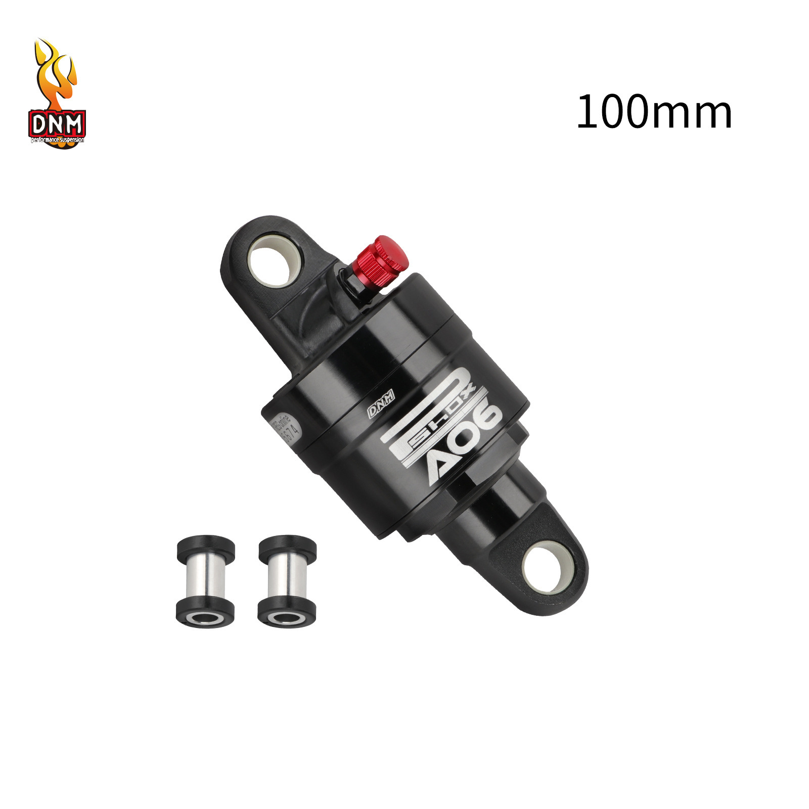 DNM AO-6 Air Rear Shock Absorber AO-6 Bicycle Suspension 100/125/150/165/190mm for Folding Bike Scooter MTB