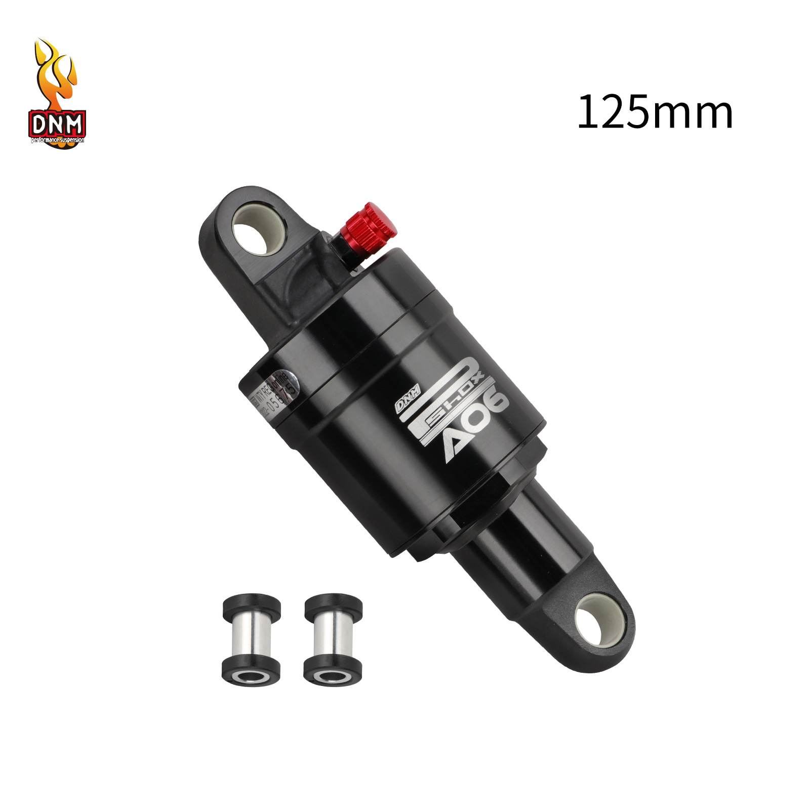 DNM AO-6 Air Rear Shock Absorber AO-6 Bicycle Suspension 100/125/150/165/190mm for Folding Bike Scooter MTB