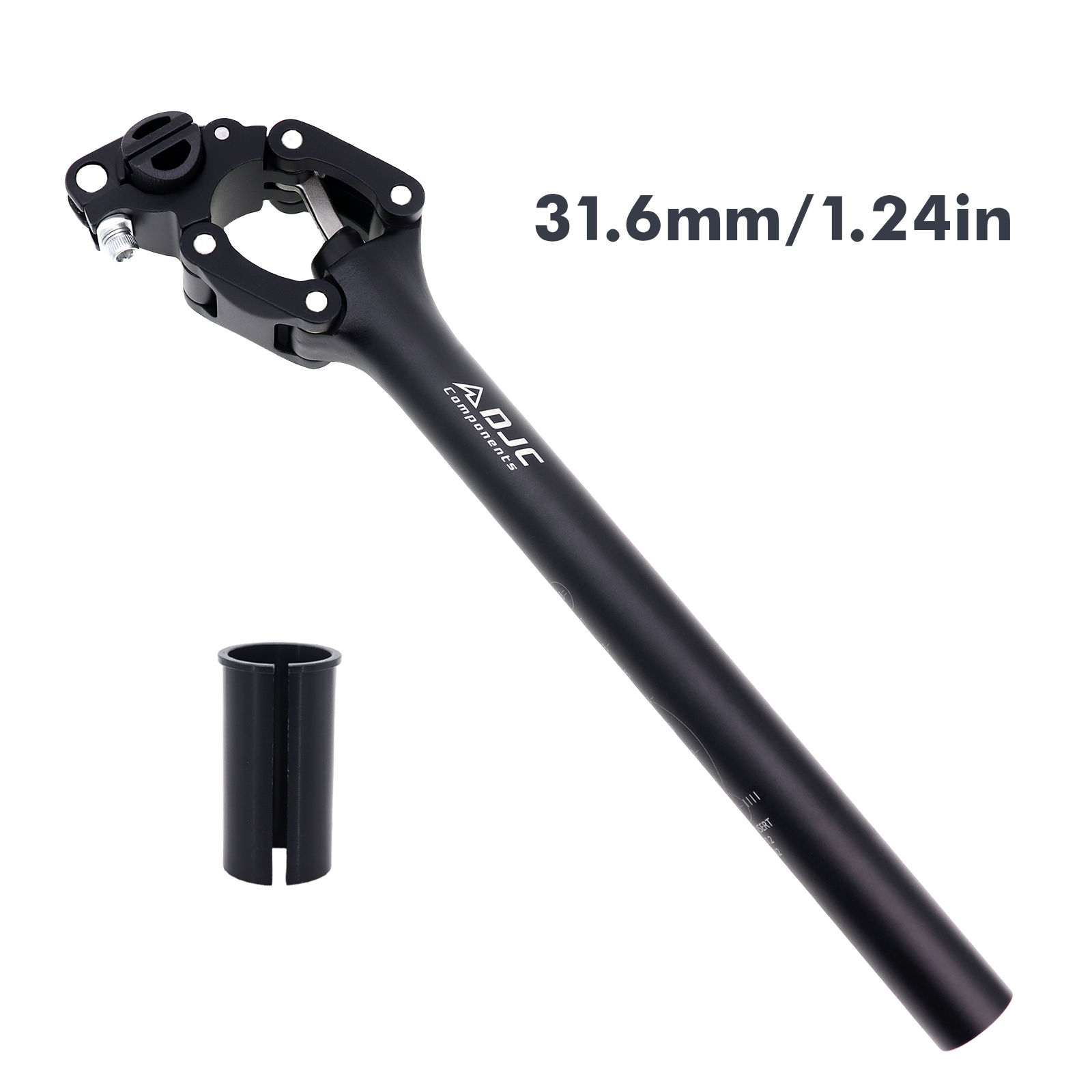 DJC Bike Suspension Seatpost Parallel Shock Absorber Parallelogram Bicycle Seat Post 28.6 30.1 30.4 30.9 31.6 MTB CX DH