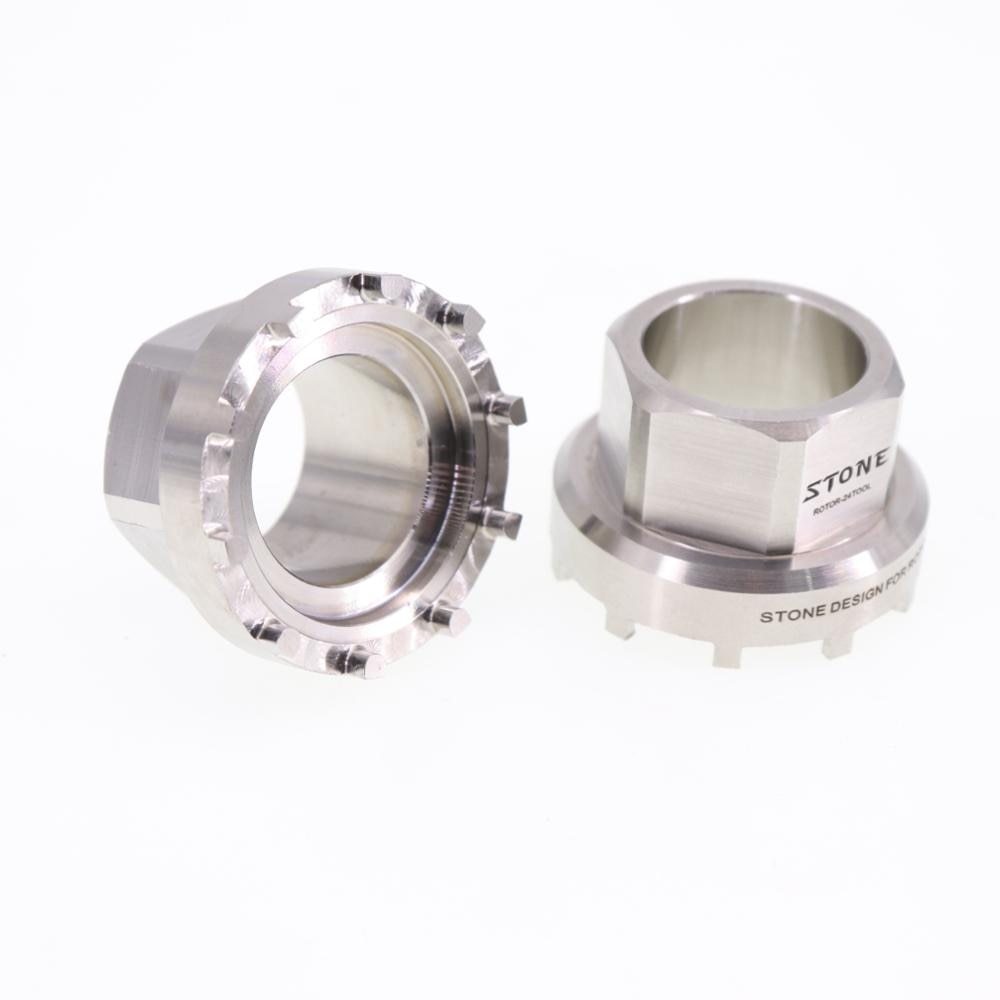 Stone Remover tool Crankset 24 uninstall dismantle discharge tool install for rotor 3D 24mm Axle 2inpower 24 mm spindle