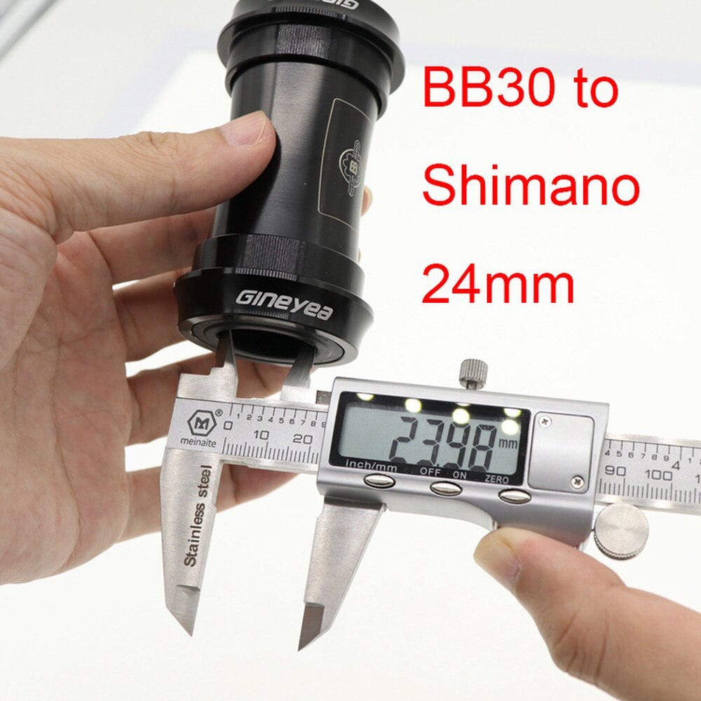 Gineyea Ceramic bearing Bottom bracket bike BB30 PF30 BB86 B79 BB386 for shimano for sram gxp press fit in 24mm 22 19 mm 42 46