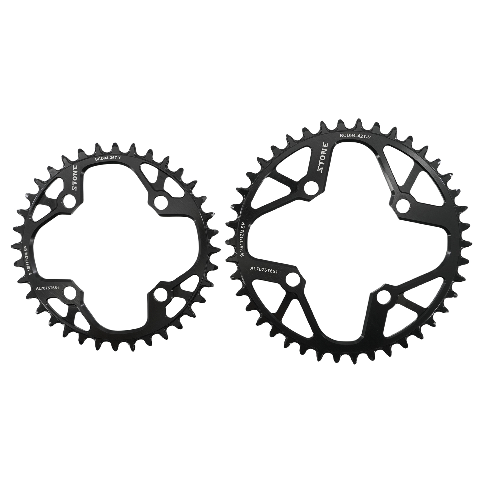 Stone 94BCD Round Chainring 32T 34T 36T 38T 40T 42T Cycling MTB Bike Chainwheel Tooth Plate for Sram NX GX X1 K-Force 94 bcd