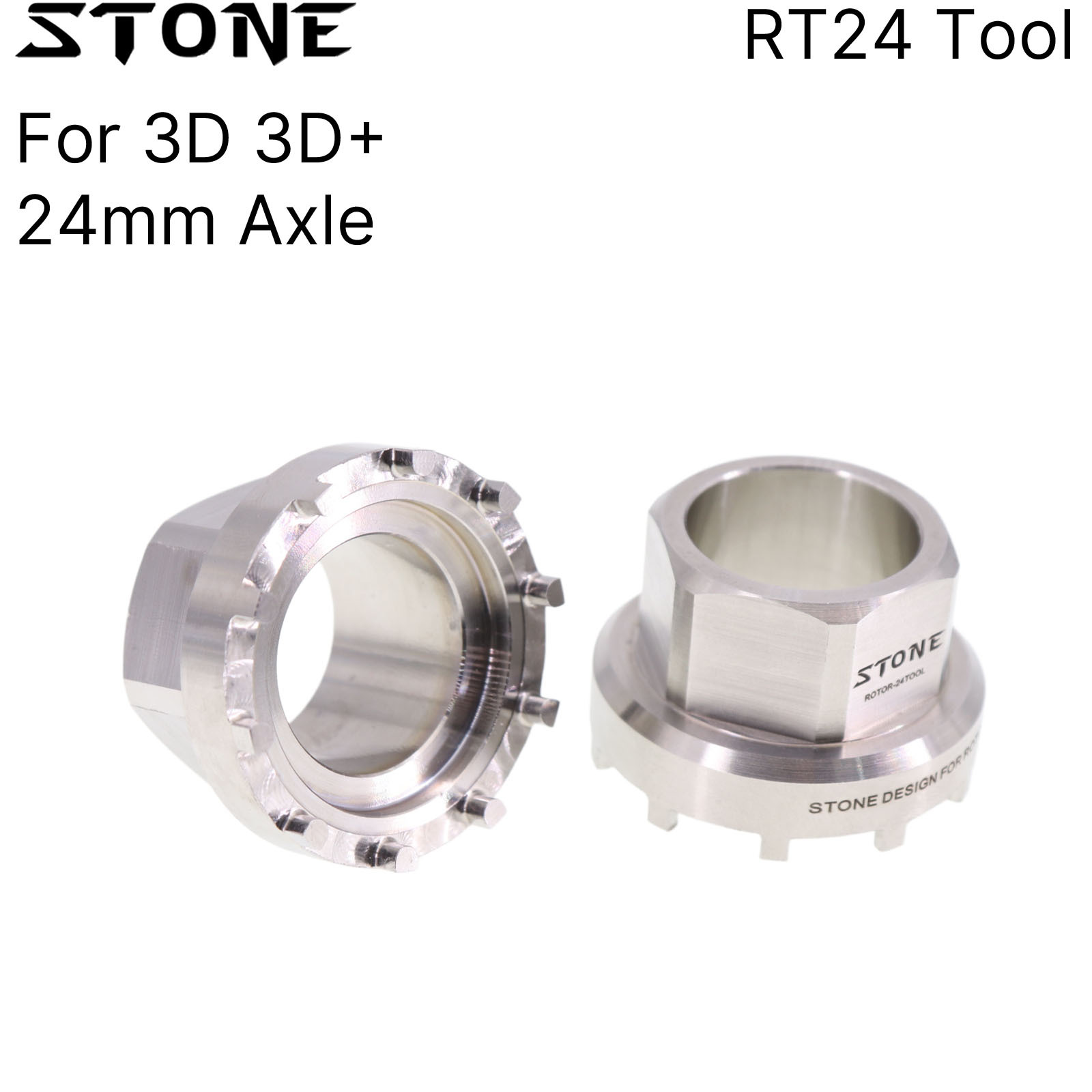 Stone Remover tool Crankset 24 uninstall dismantle discharge tool install for rotor 3D 24mm Axle 2inpower 24mm spindle