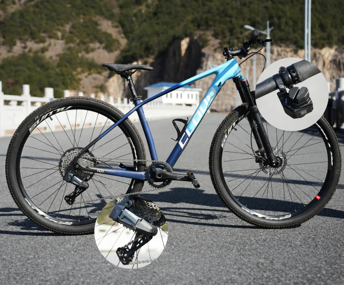 Wheeltop EDS OX YQ OX2.0  11/12 Speed Wireless Electronic MTB Shifter, Rear Derailleur Set, Lightweight, Durable, MTB Cycling Gear(Mountain Bike)