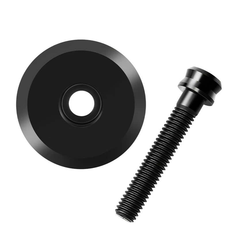 MUQZI Titanium Headset Stem Top Cap 1-1/8"  with Titanium Bolt M6 x 35mm