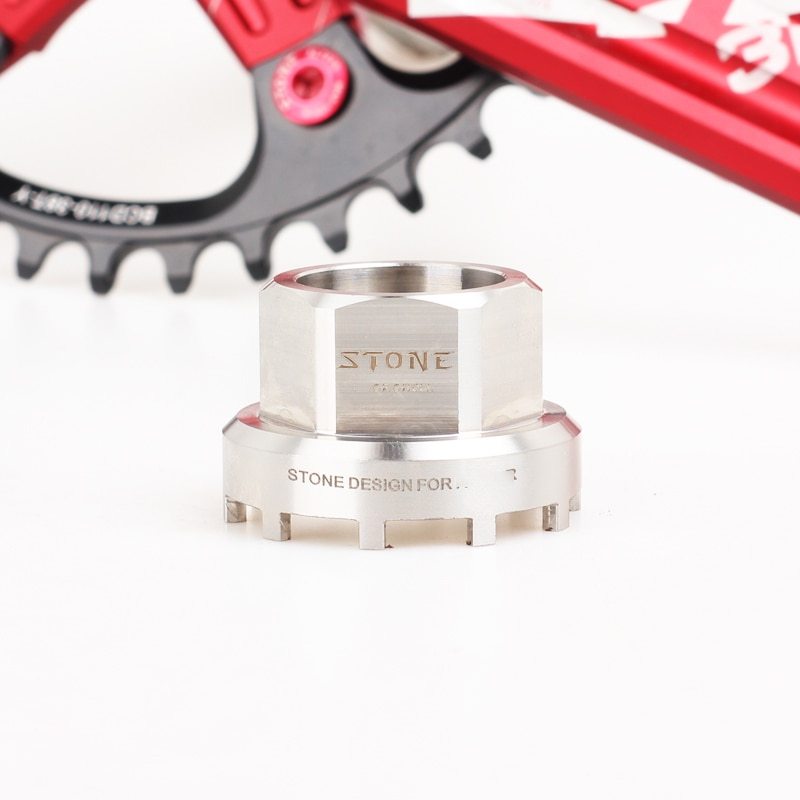 Stone Remover tool Crankset 24 uninstall dismantle discharge tool install for rotor 3D 24mm Axle 2inpower 24 mm spindle