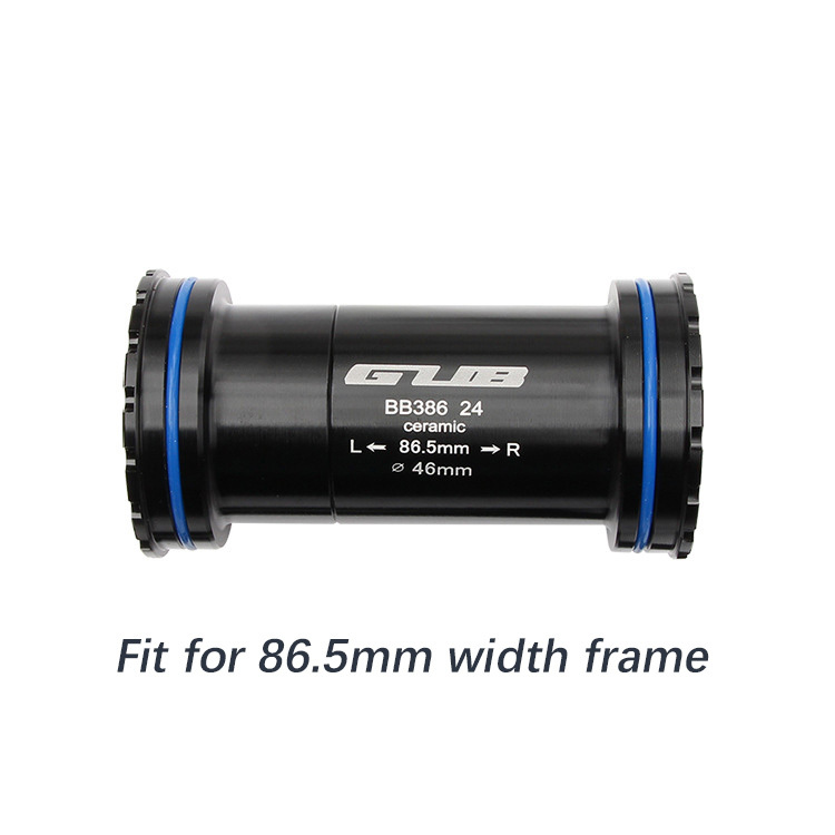 BB386/24 EVO Adapter Bicycle Press Fit Bottom Brackets Axle for Shimano Sram 22-24mm MTB Road Bike Parts 24mm Crankset Chainset spindle