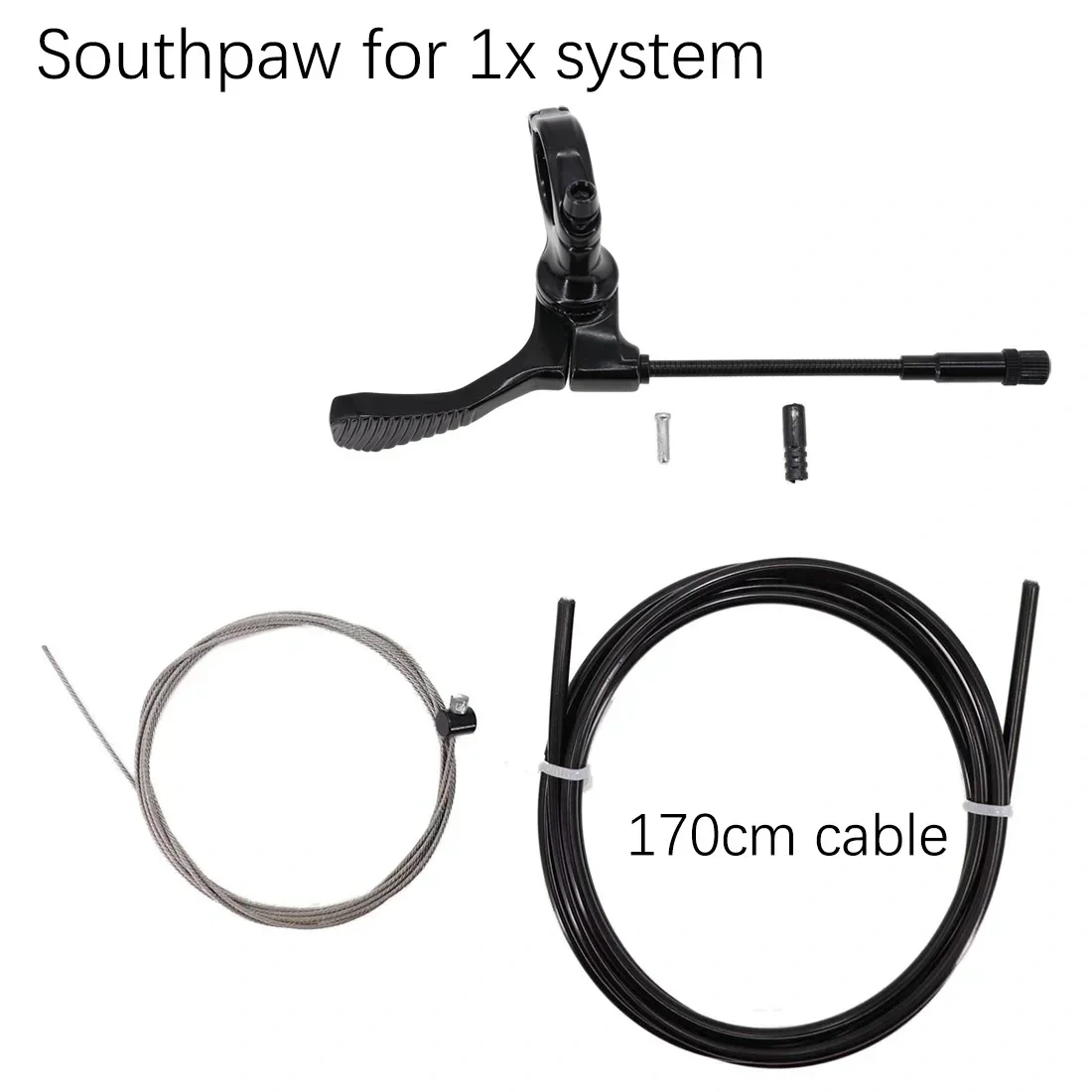 Satori Dropper Seatpost Lever Switch with Full Set Cable and Hose Southpaw Remote Control Seat Post Lever
