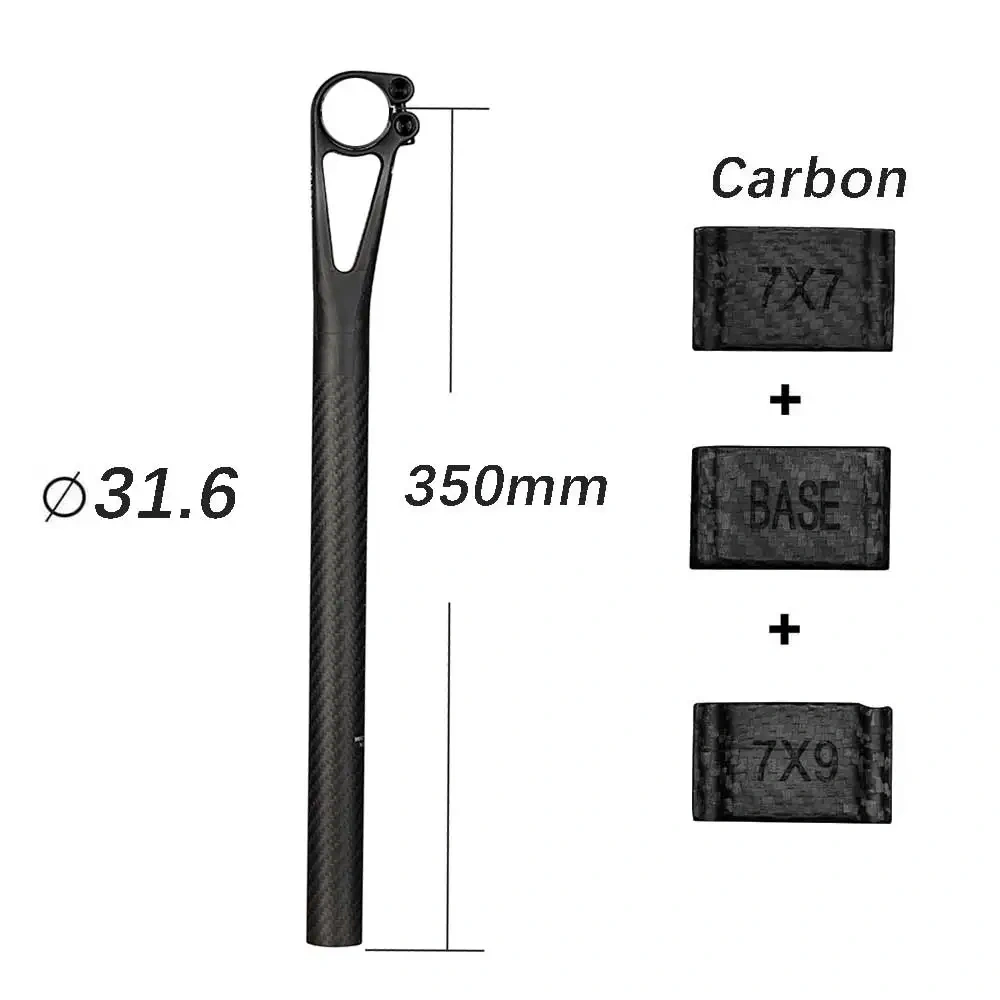 elitaone Carbon Seat post Setback 5mm/25mm MTB/Road Bike Seatpost 27.2/30.9/31.6mm Carbon fiber half shell Master Series