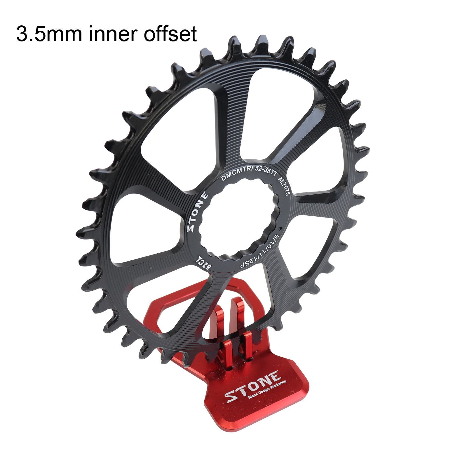 Stone Oval Chainring for RaceFace Next SL RF SIXC Turbine Atlas AEffect Cinch 30T 32 34 36 38T Narrow and Wide Direct Mount Boost 148