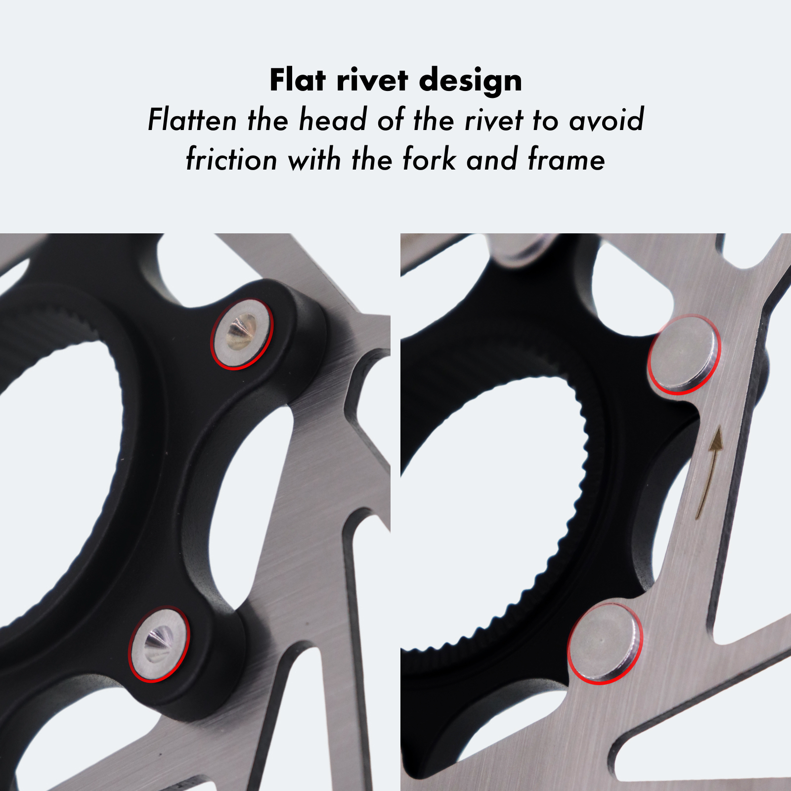 IIIPRO Bike Center Lock Disc Brake Rotor 140 160 180mm 203mm MTB Road Mountain Cooling Brake Disc And Lock Ring centerlock