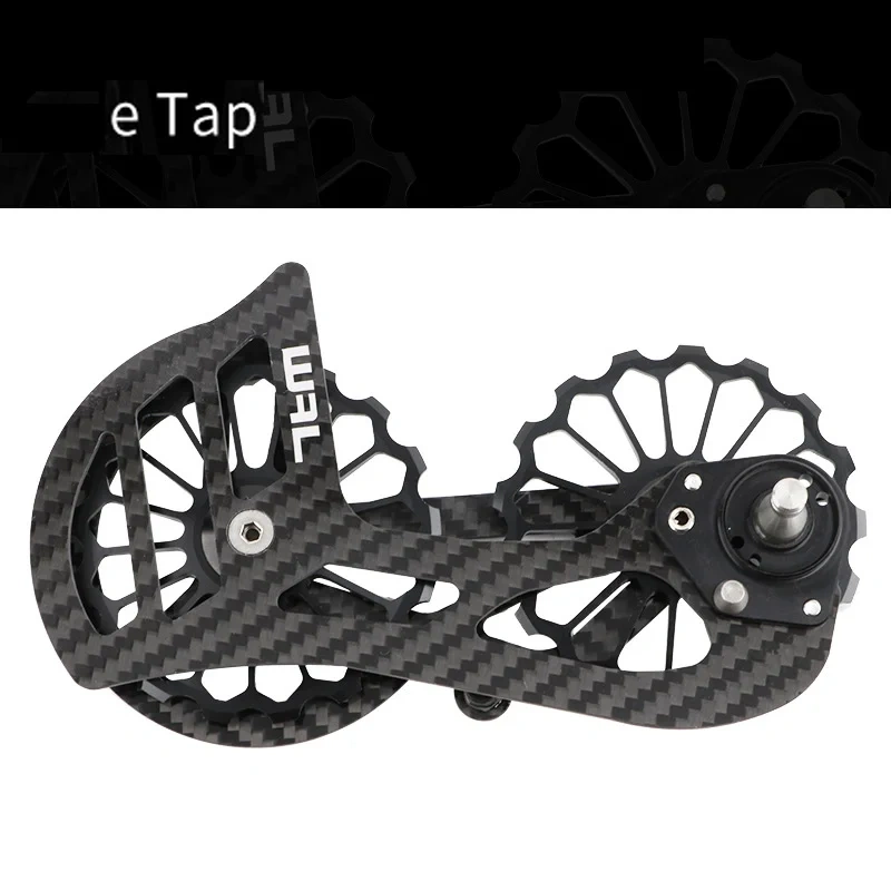 Road Bike Rear Derailleur Carbon Fiber Ceramic Bearing 17T Pulley Guide Wheel R5800 R6800 R7000 R8000 R9100 R9000 4700 5800 105
