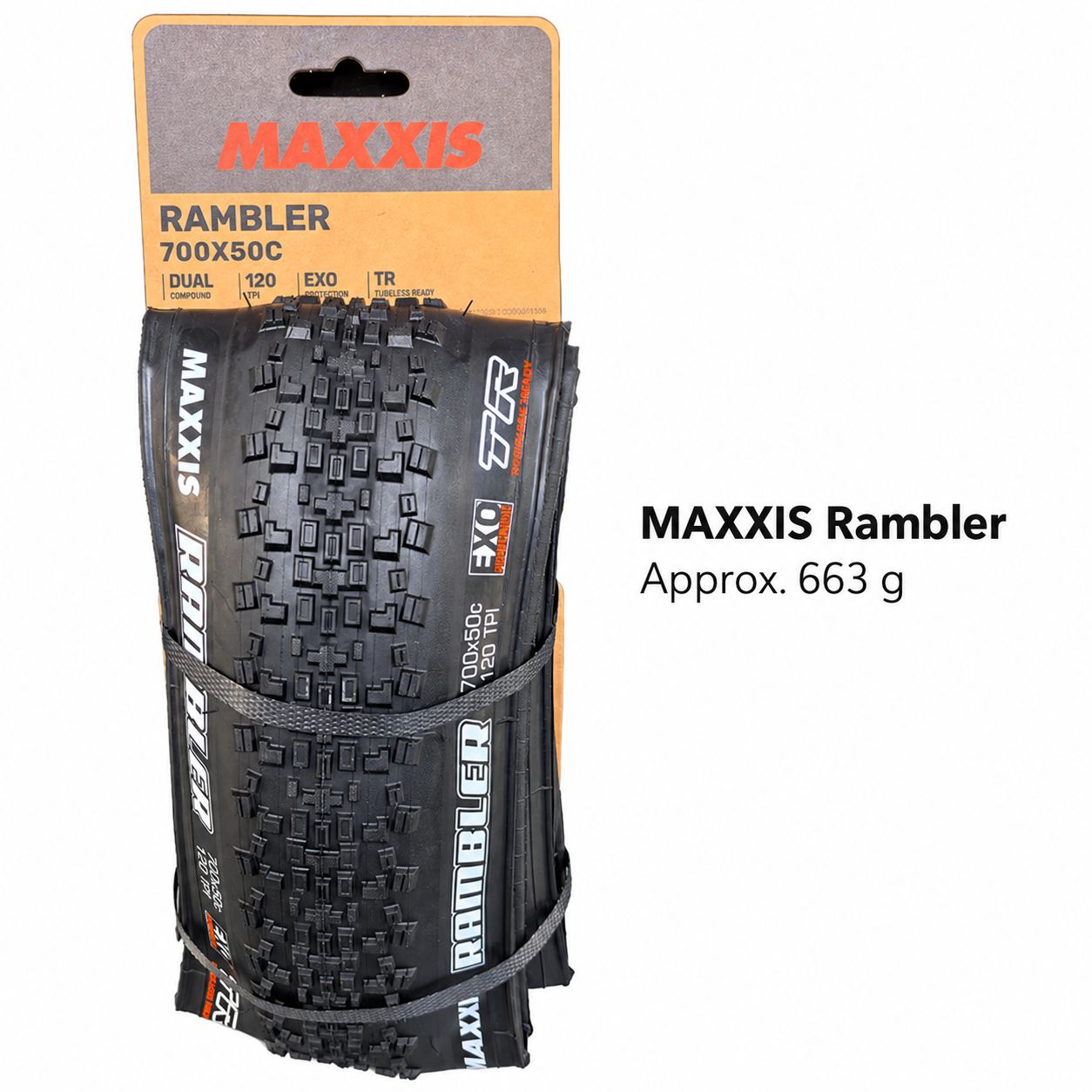 MAXXIS Rambler EXO TR Folding Gravel Tire