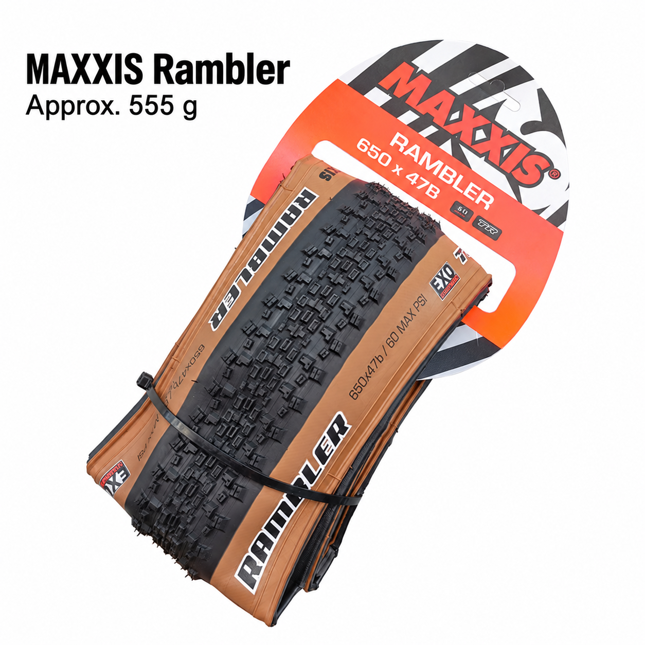MAXXIS Rambler EXO TR Folding Gravel Tire