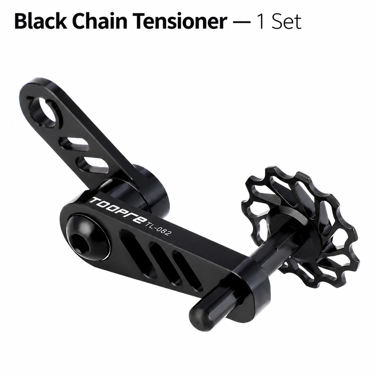 TOOPRE TL-082 Adjustable Single-Speed Chain Tensioner, 11T Bearing Pulley, 5 Colors