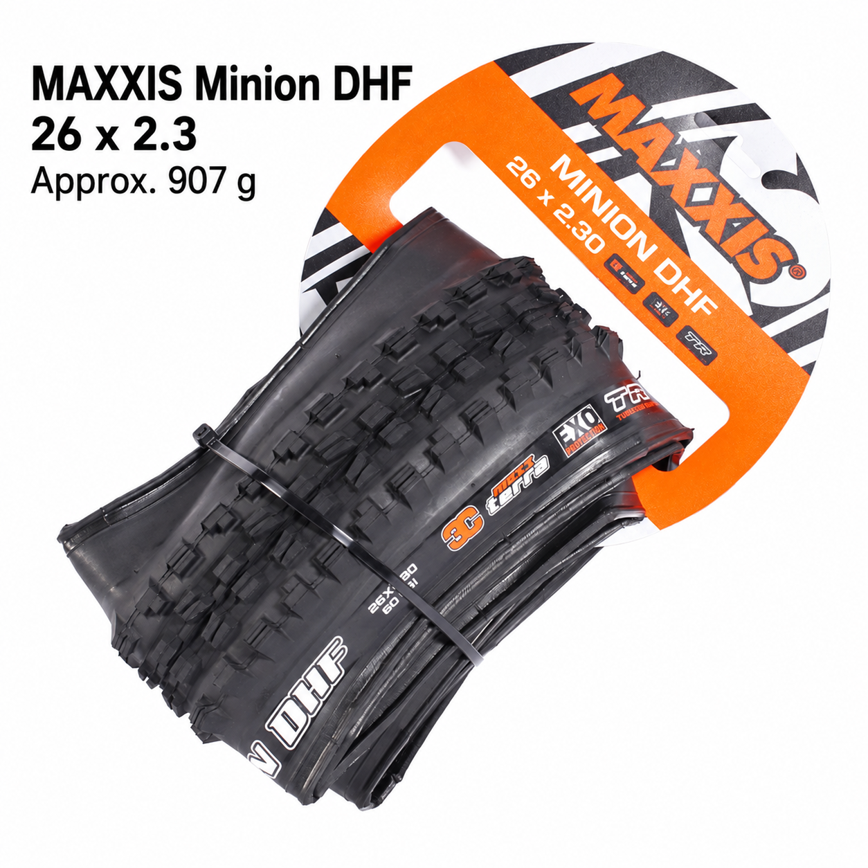 MAXXIS Minion DHF and DHR II Folding Mountain Bike Tires