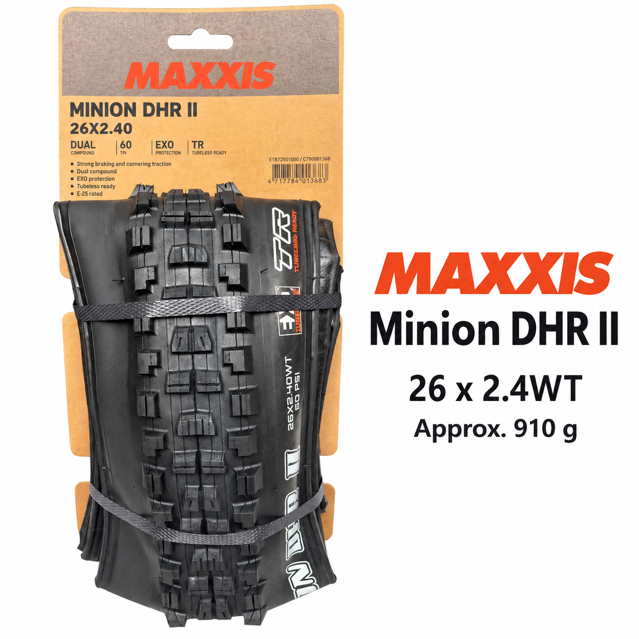 MAXXIS Minion DHF and DHR II Folding Mountain Bike Tires