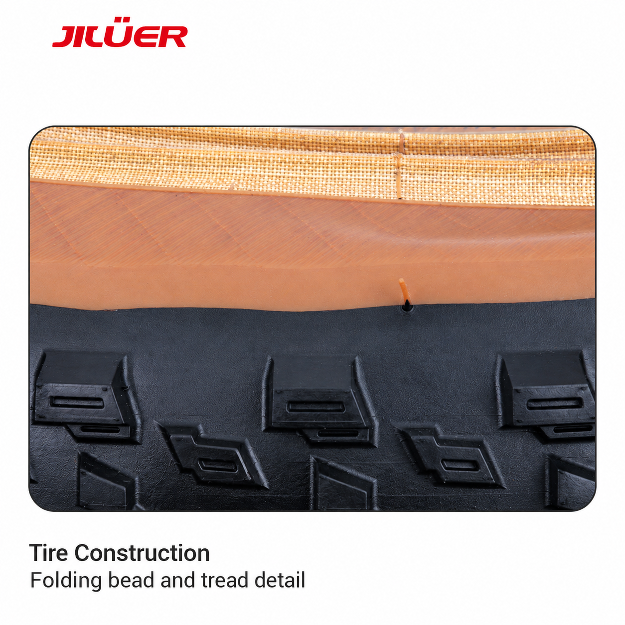 JILUER 60 TPI Folding Bicycle Tires - Road MTB and Fat Bike