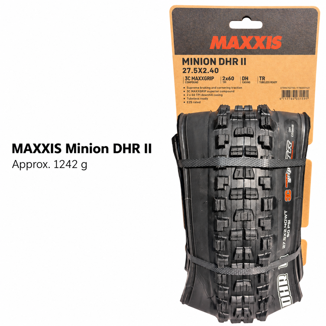 MAXXIS Minion DHF and DHR II Folding Mountain Bike Tires