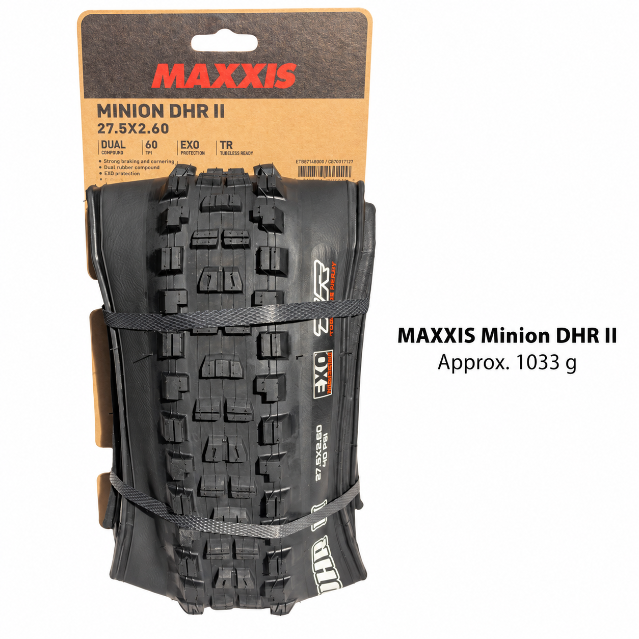 MAXXIS Minion DHF and DHR II Folding Mountain Bike Tires