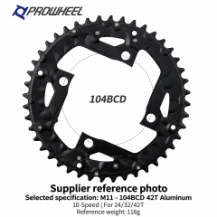 M11 - 104BCD 42T Aluminum - 10-Speed