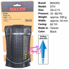 26x2.15 - Black
