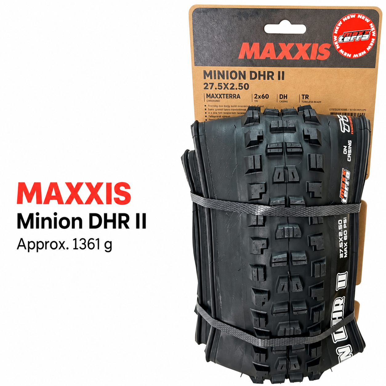 MAXXIS Minion DHF and DHR II Folding Mountain Bike Tires