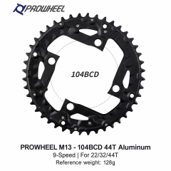 M13 - 104BCD 44T Aluminum - 9-Speed