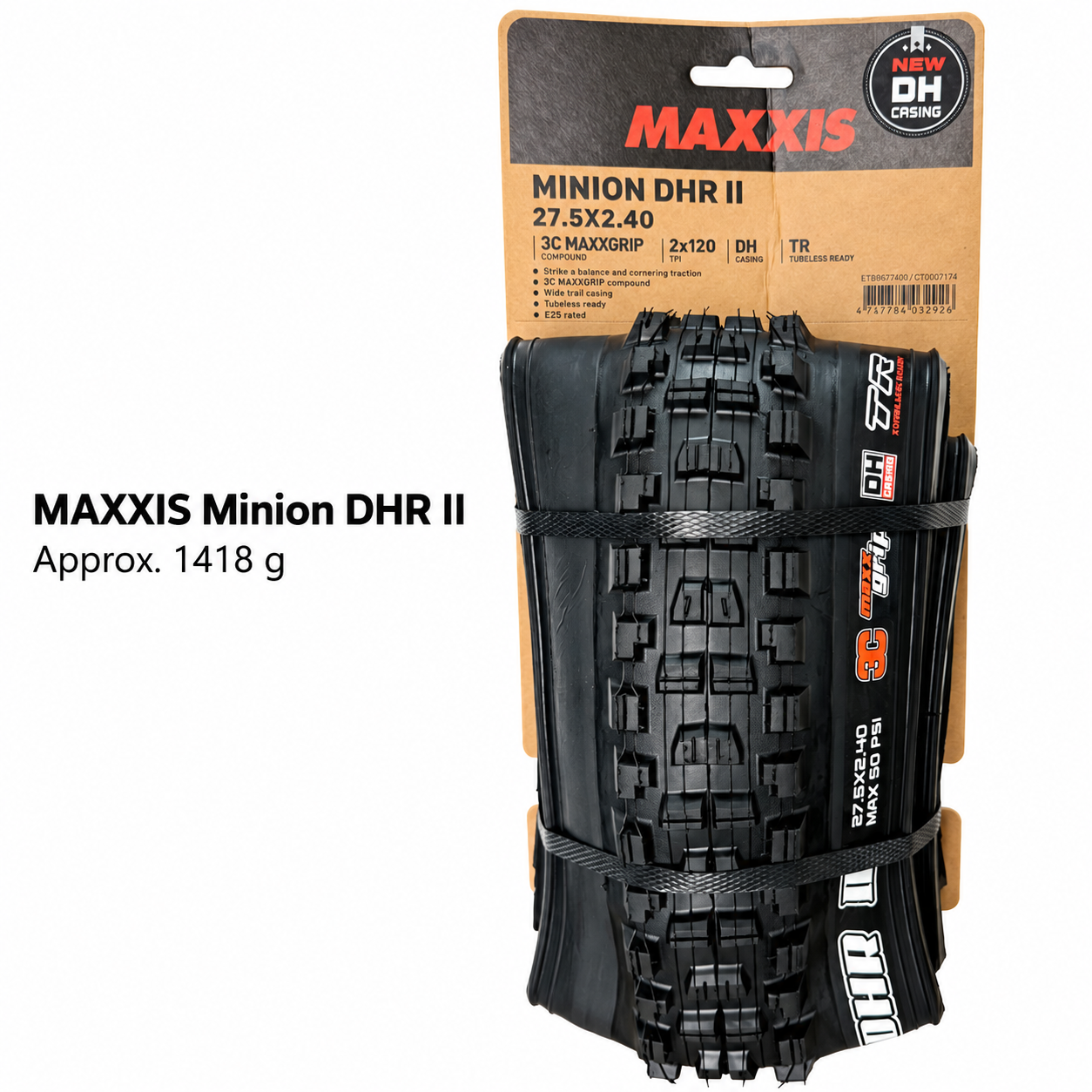 MAXXIS Minion DHF and DHR II Folding Mountain Bike Tires