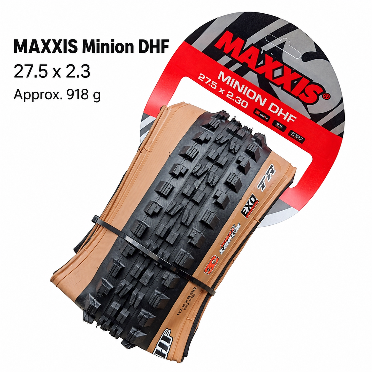 MAXXIS Minion DHF and DHR II Folding Mountain Bike Tires
