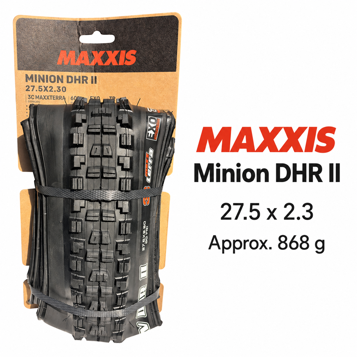 MAXXIS Minion DHF and DHR II Folding Mountain Bike Tires