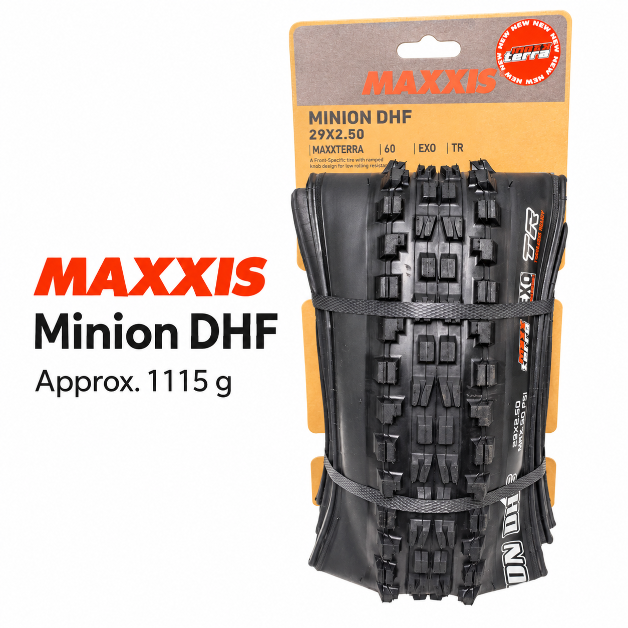 MAXXIS Minion DHF and DHR II Folding Mountain Bike Tires