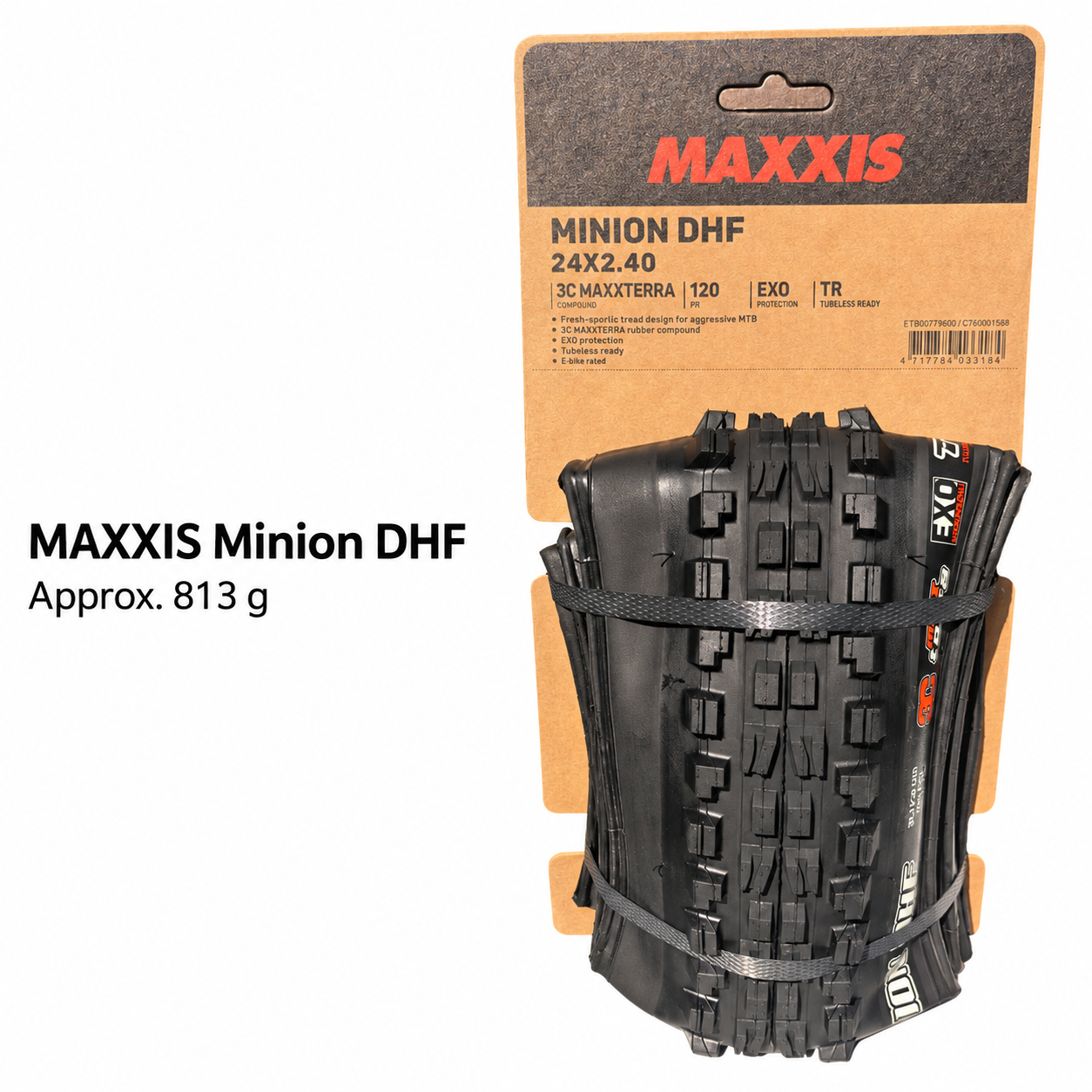 MAXXIS Minion DHF and DHR II Folding Mountain Bike Tires