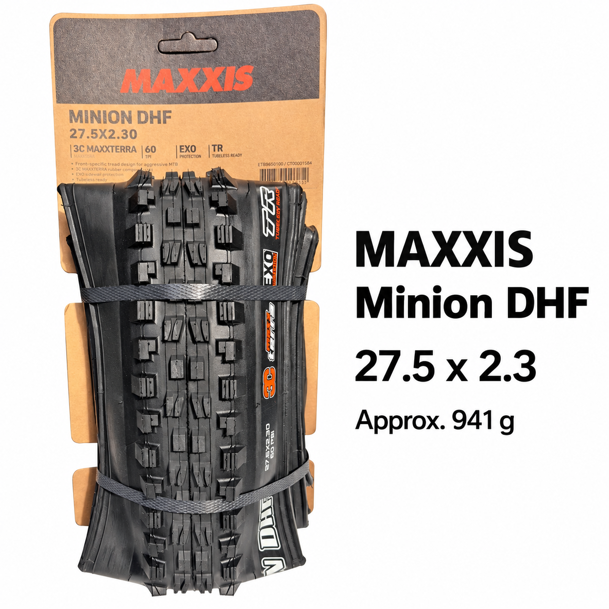 MAXXIS Minion DHF and DHR II Folding Mountain Bike Tires