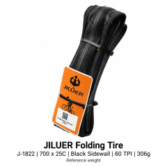 700 x 25C - Black Sidewall