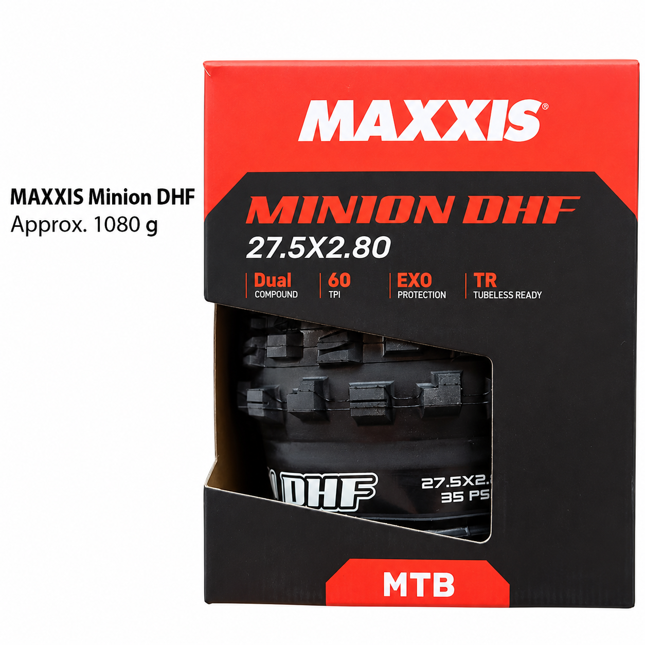 MAXXIS Minion DHF and DHR II Folding Mountain Bike Tires