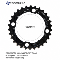 M4 - 96BCD 30T Steel - 9/10-Speed