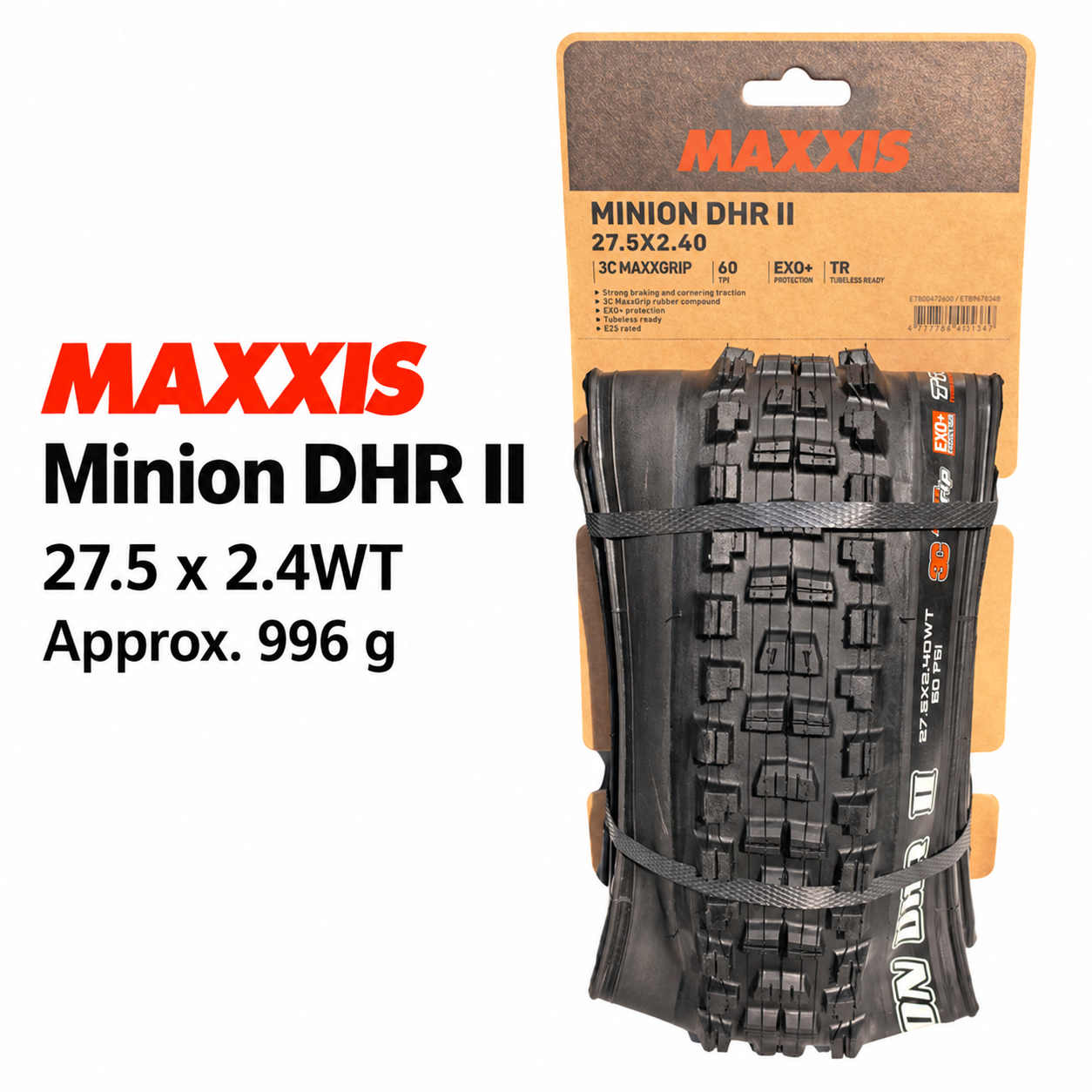 MAXXIS Minion DHF and DHR II Folding Mountain Bike Tires