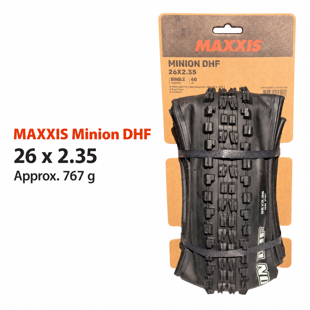 MAXXIS Minion DHF and DHR II Folding Mountain Bike Tires