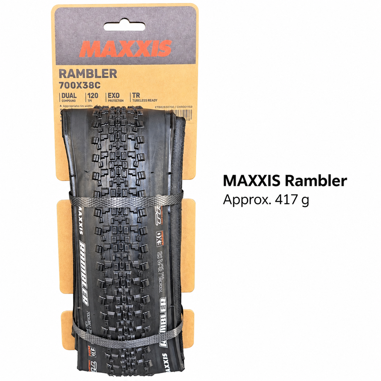 MAXXIS Rambler EXO TR Folding Gravel Tire