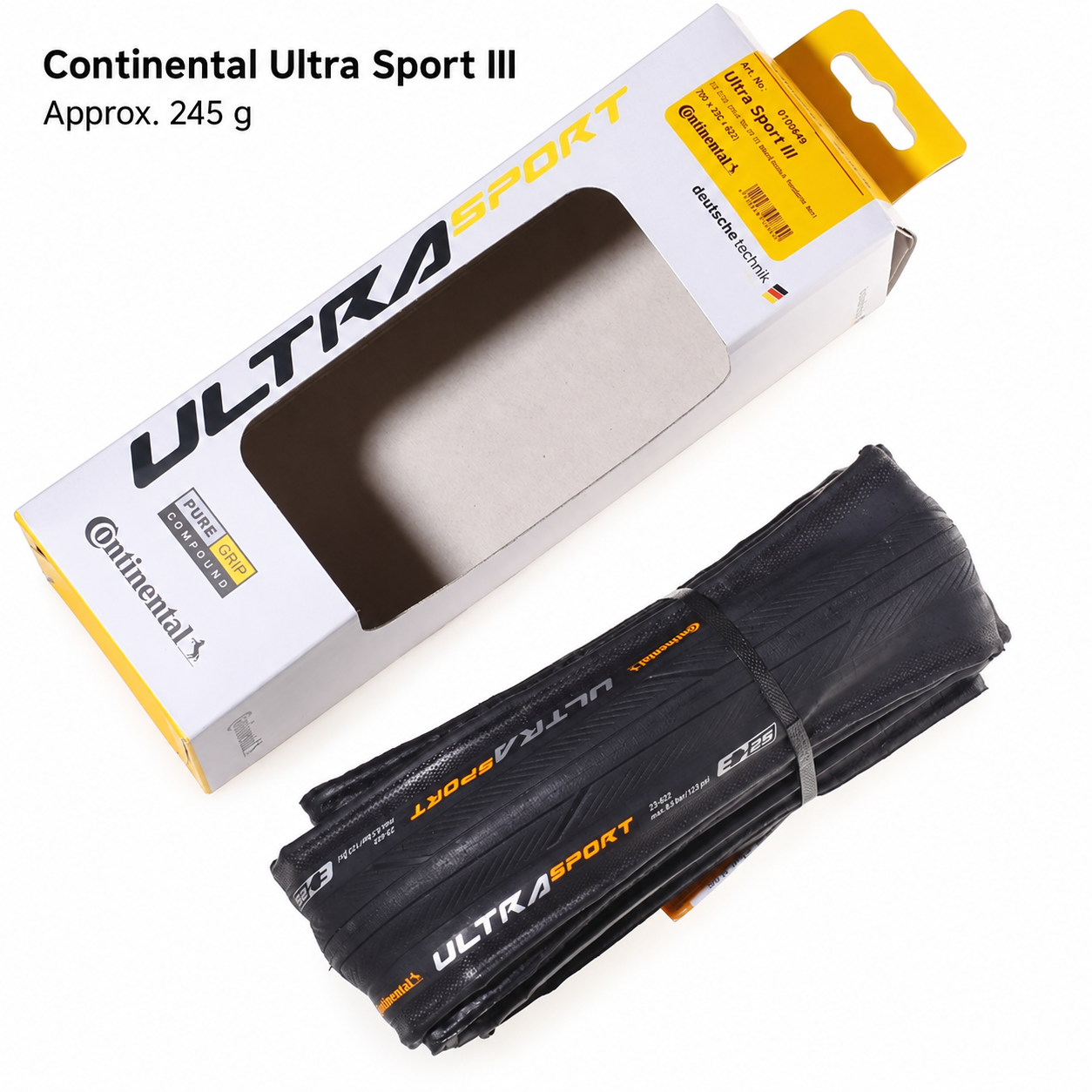 Continental Ultra Sport III, Grand Sport Race and Grand Prix Folding Road Tires