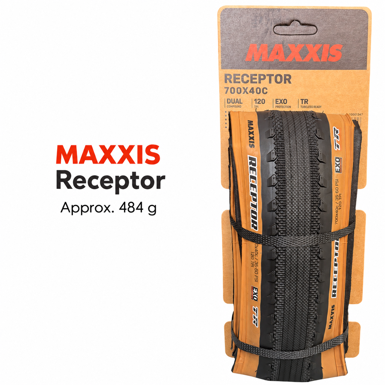 MAXXIS Receptor and Reaver EXO TR Folding Gravel Tires