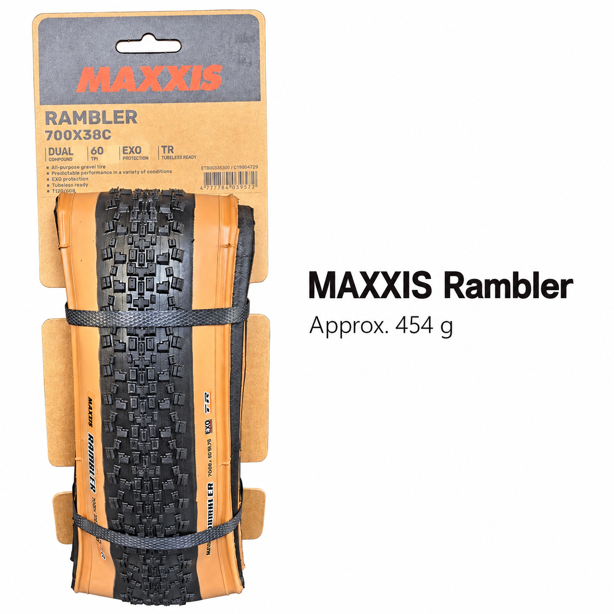 MAXXIS Rambler EXO TR Folding Gravel Tire